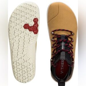 Vivo barefoot Men's Boots - Tan and Black